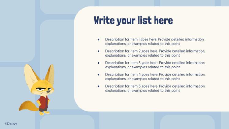 Modelo de apresentação Zootopia - Essa Cidade É o Bicho