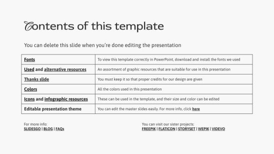 날씨 예보 프레젠테이션 템플릿