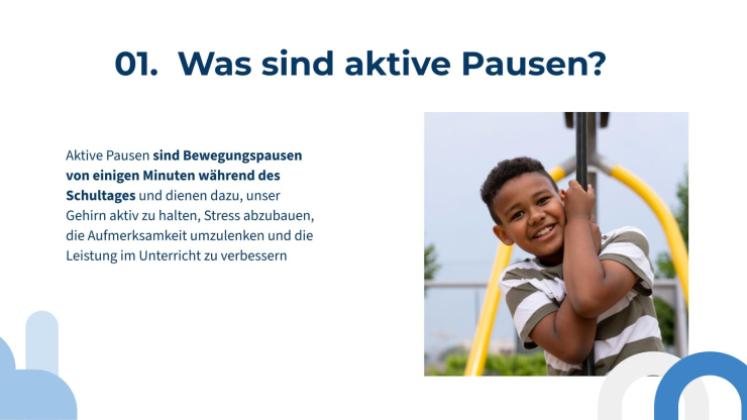 Aktive Pausen: 5 dynamische Aktivitäten für deine Klasse Präsentationsvorlage