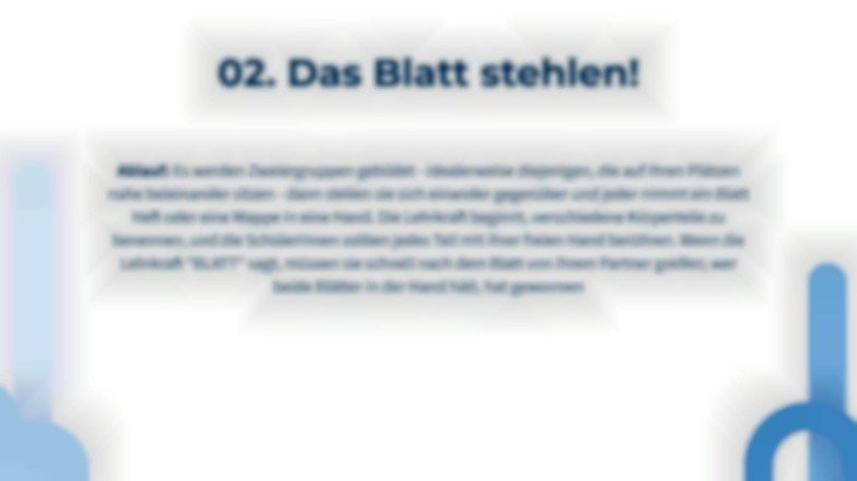 Aktive Pausen: 5 dynamische Aktivitäten für deine Klasse Präsentationsvorlage