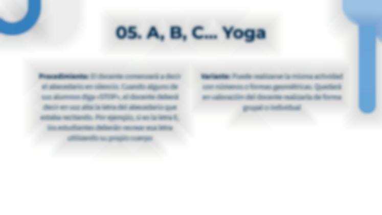 Plantilla de presentación Pausas activas: 5 dinámicas para hacer en tu clase