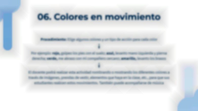 Plantilla de presentación Pausas activas: 5 dinámicas para hacer en tu clase