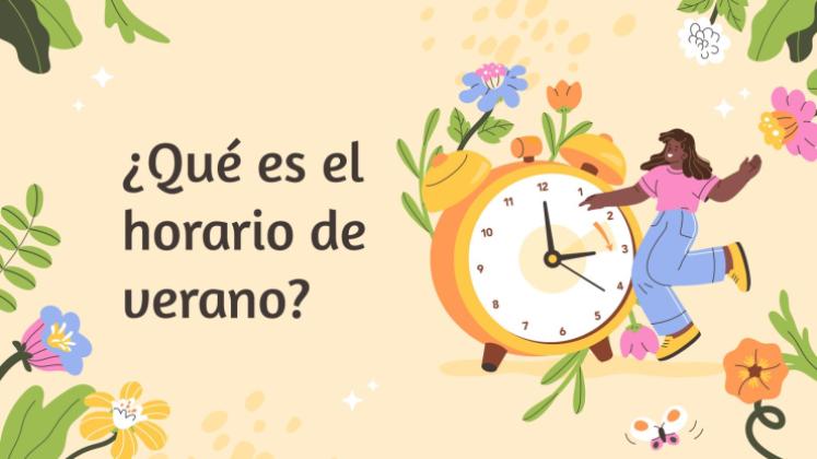 Plantilla de presentación ¿Qué es el horario de verano?