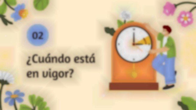 Plantilla de presentación ¿Qué es el horario de verano?