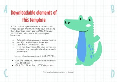 Fiches de mémoire sur les animaux pour les enfants de maternelle Modèles de présentation