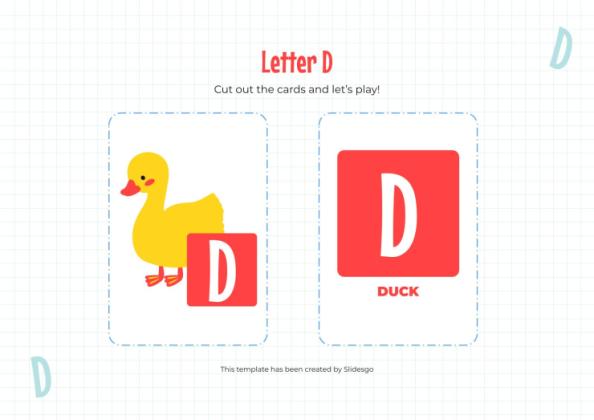 Fiches de mémoire sur les animaux pour les enfants de maternelle Modèles de présentation