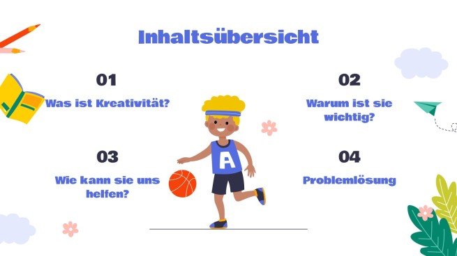 Förderung der Kreativität in der Grundschule Präsentationsvorlage