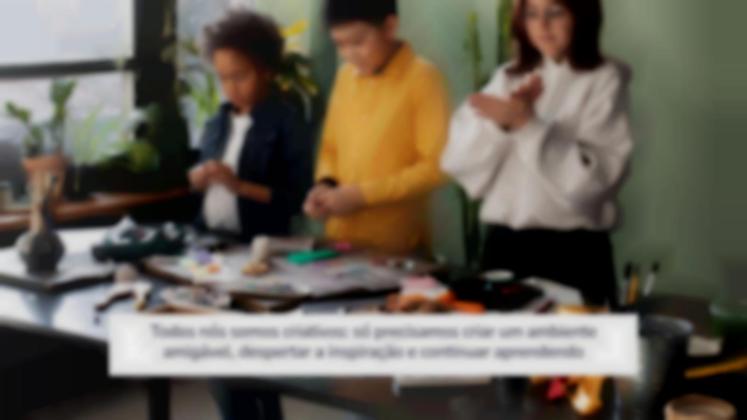 Modelo de apresentação Incentivando a criatividade no ensino fundamental