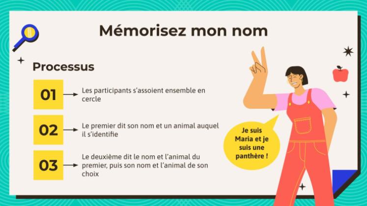 Activités d'introduction au groupe Modèles de présentation