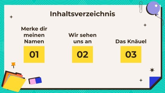 Gruppeneinführungsaktivitäten Präsentationsvorlage