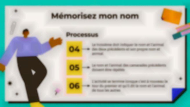 Activités d'introduction au groupe Modèles de présentation