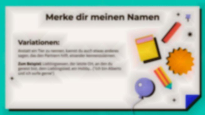Gruppeneinführungsaktivitäten Präsentationsvorlage