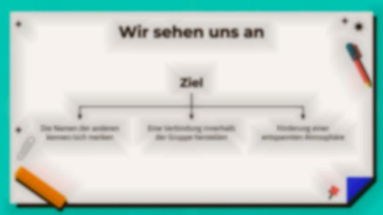Gruppeneinführungsaktivitäten Präsentationsvorlage