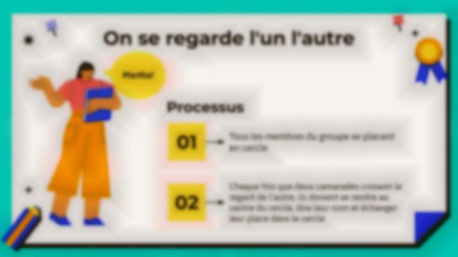 Activités d'introduction au groupe Modèles de présentation