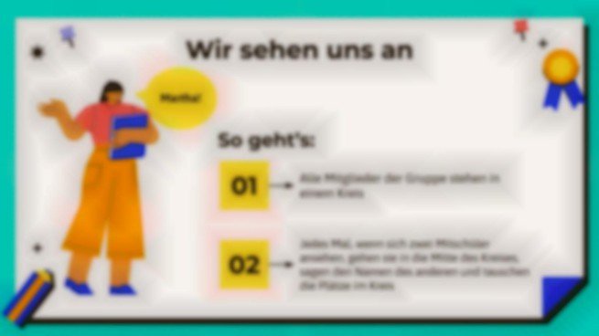 Gruppeneinführungsaktivitäten Präsentationsvorlage