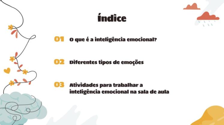 Modelo de apresentação Desenvolvimento de Inteligência Emocional
