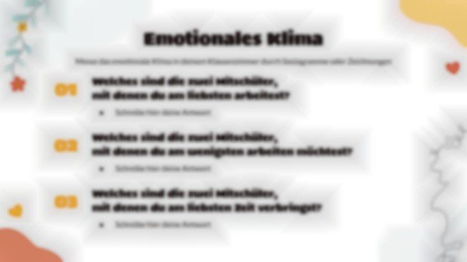 Entwicklung der emotionalen Intelligenz Präsentationsvorlage