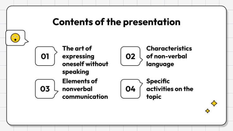 비언어적 의사소통: 말하지 않고 자신을 표현하는 방법은 무엇입니까? 프레젠테이션 템플릿