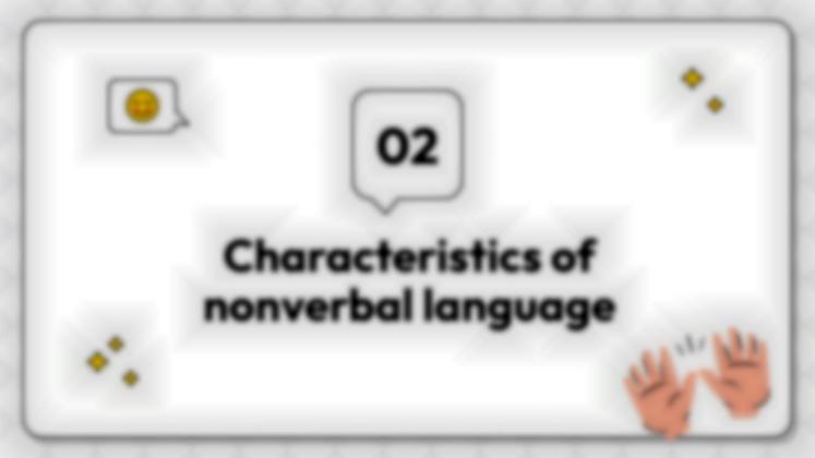 비언어적 의사소통: 말하지 않고 자신을 표현하는 방법은 무엇입니까? 프레젠테이션 템플릿