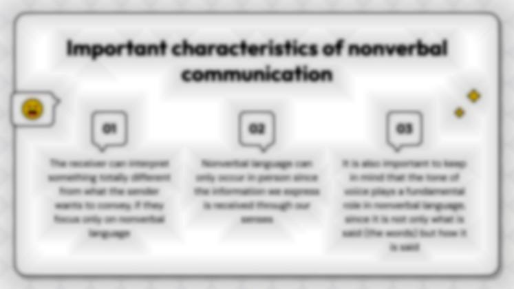 비언어적 의사소통: 말하지 않고 자신을 표현하는 방법은 무엇입니까? 프레젠테이션 템플릿