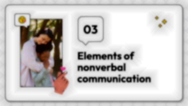 비언어적 의사소통: 말하지 않고 자신을 표현하는 방법은 무엇입니까? 프레젠테이션 템플릿