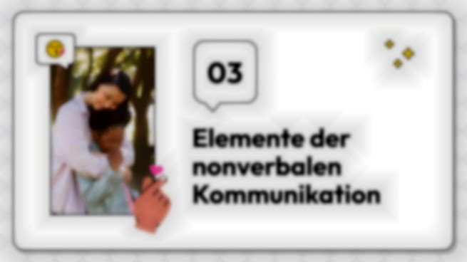 Nonverbale Kommunikation: Wie kann man sich ausdrücken, ohne zu sprechen? Präsentationsvorlage