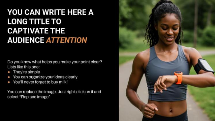 Plantilla de presentación Demostración del producto