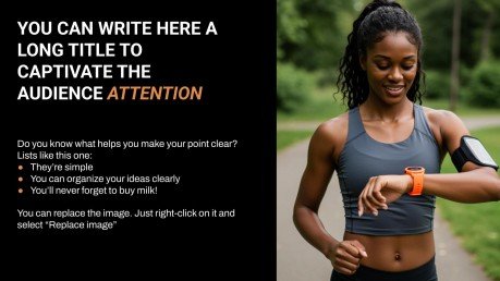 Plantilla de presentación Demostración del producto