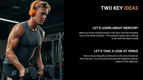 Plantilla de presentación Demostración del producto