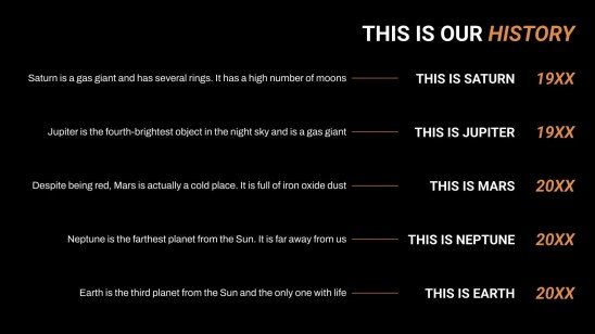 Plantilla de presentación Demostración del producto