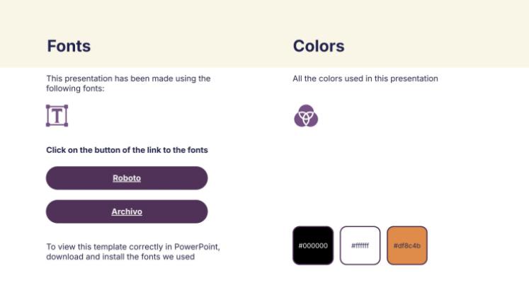 Plantilla de presentación Demostración del producto
