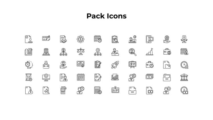 Workflow-Infografiken Präsentationsvorlage