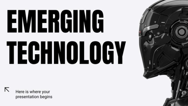 Modelo de apresentação Tecnologia emergente