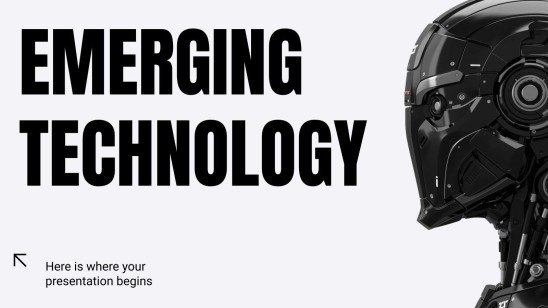 Modelo de apresentação Tecnologia emergente