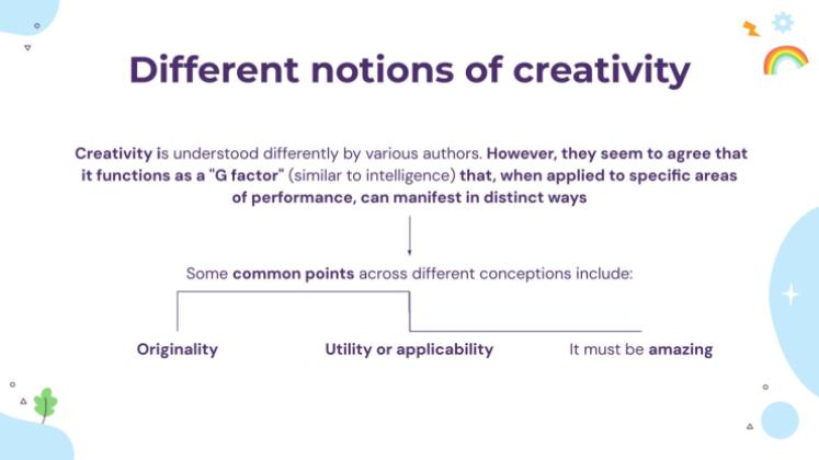 What is Creativity and How to Evaluate it presentation template 