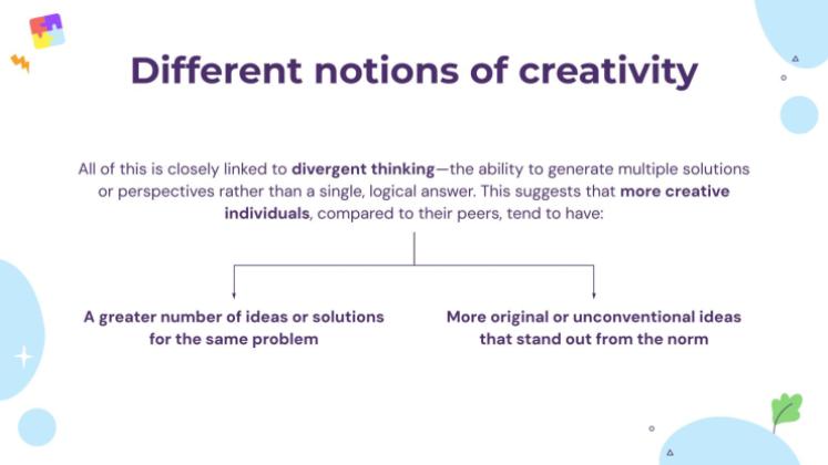 What is Creativity and How to Evaluate it presentation template 