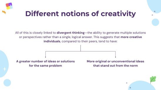 What is Creativity and How to Evaluate it presentation template 