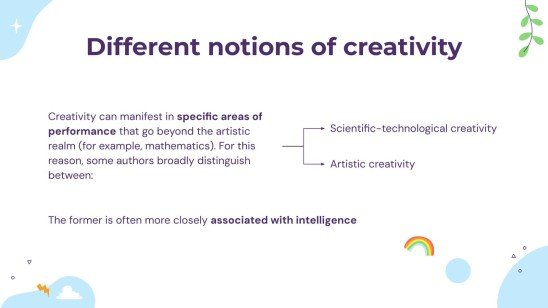 What is Creativity and How to Evaluate it presentation template 