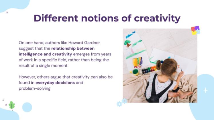 What is Creativity and How to Evaluate it presentation template 