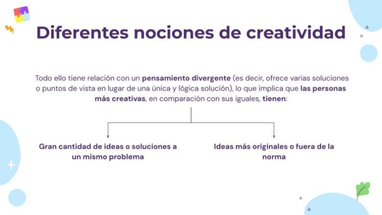 Plantilla de presentación ¿Qué es la creatividad y cómo evaluarla?