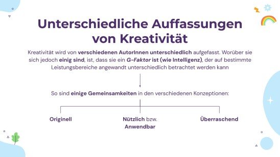 Was ist Kreativität und wie kann man sie bewerten? Präsentationsvorlage