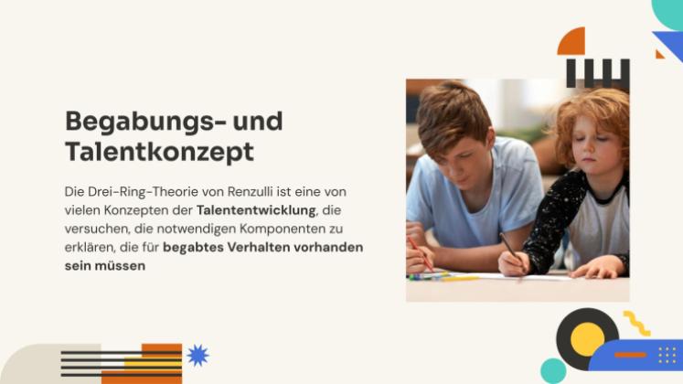 Renzullis Drei-Ringe-Theorie Präsentationsvorlage