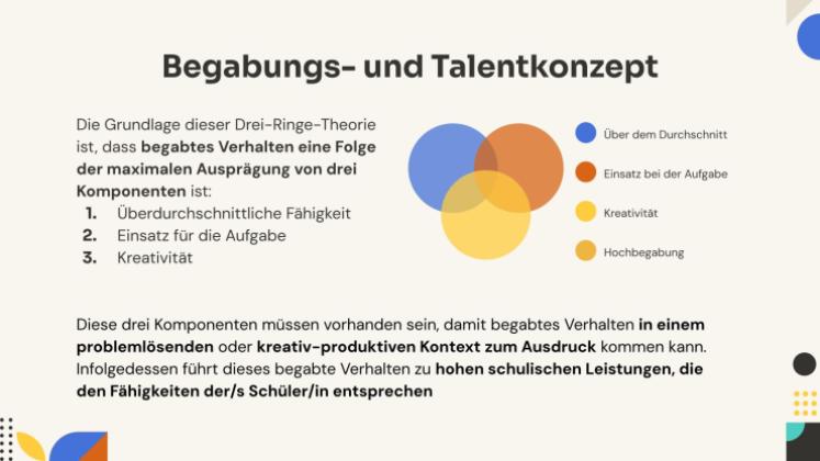 Renzullis Drei-Ringe-Theorie Präsentationsvorlage