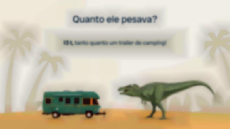 Modelo de apresentação Tudo sobre o giganotossauro