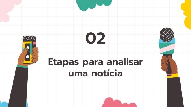 Modelo de apresentação Analise uma notícia