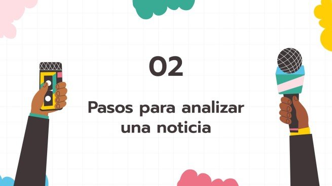 Plantilla de presentación Analiza una noticia