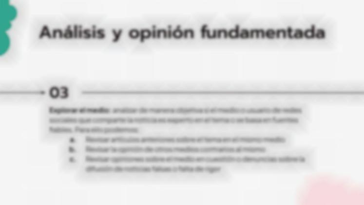 Plantilla de presentación Analiza una noticia