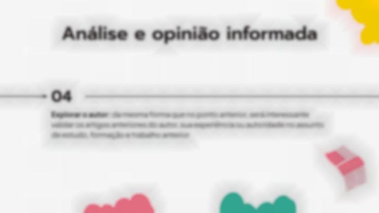 Modelo de apresentação Analise uma notícia
