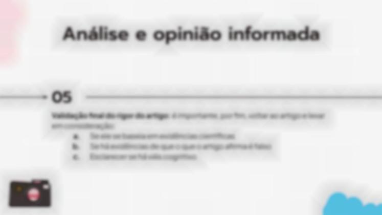 Modelo de apresentação Analise uma notícia