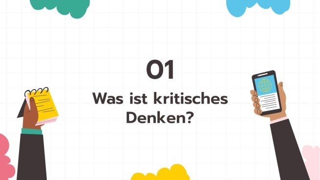 Analysiere eine Nachricht Präsentationsvorlage